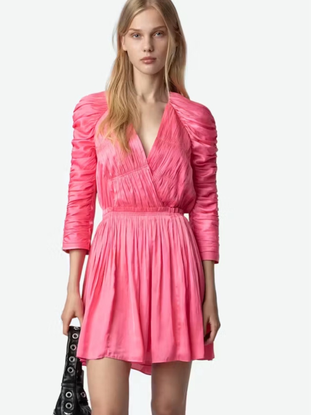 Zadig & Voltaire Realine Satin Dress